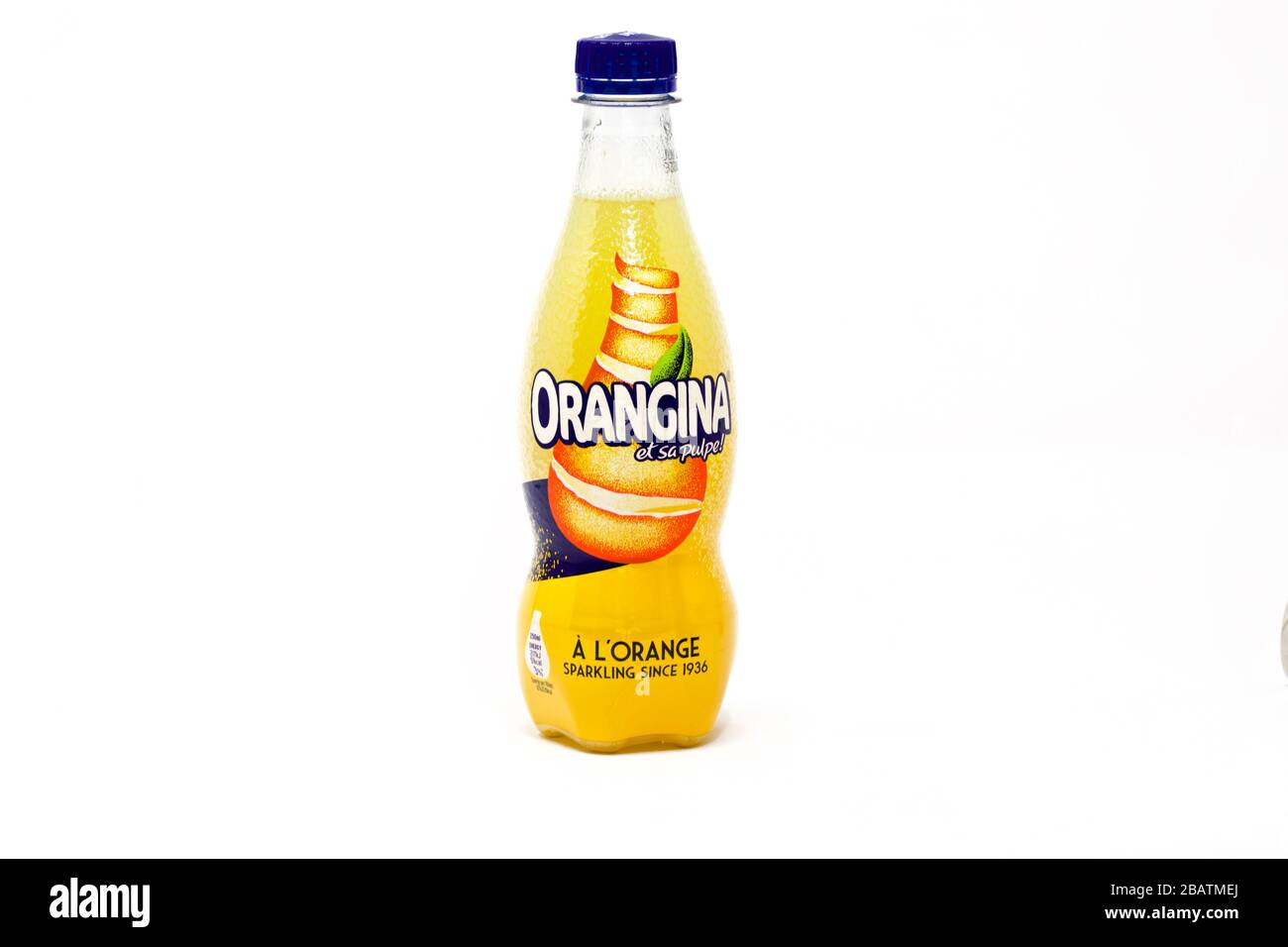 Orangina Stock Photo
