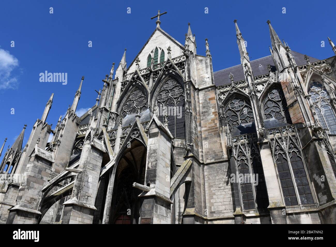 Troyes Cathedral France, Europe Stock Photo