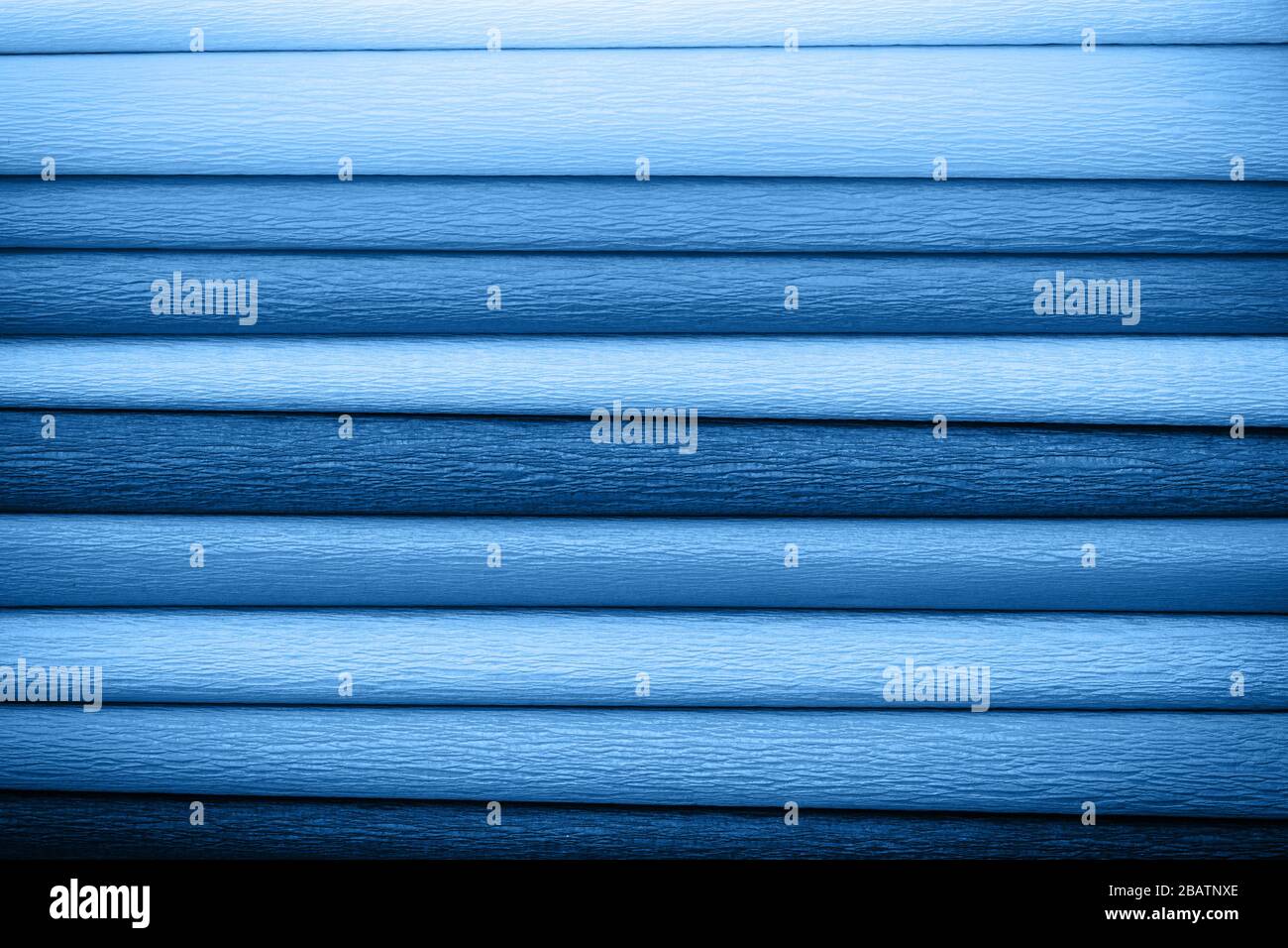 Pantone classic blue color crepe abstract background Stock Photo