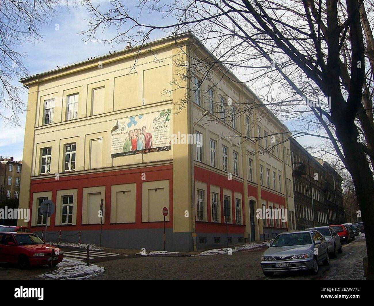 'Polski: Gimnazjum Katolickiego Towarzystwa Kulturalnego w lutym 2010.; 22 February 2010; Fotopolska.eu; Gaj777; ' Stock Photo