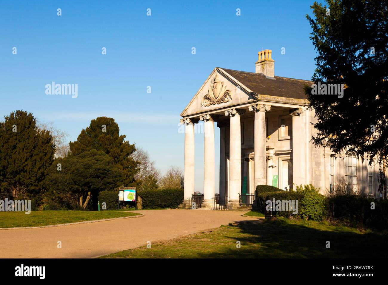 The mansion, Beckenham Place Park, Beckenham, London, UK Stock Photo