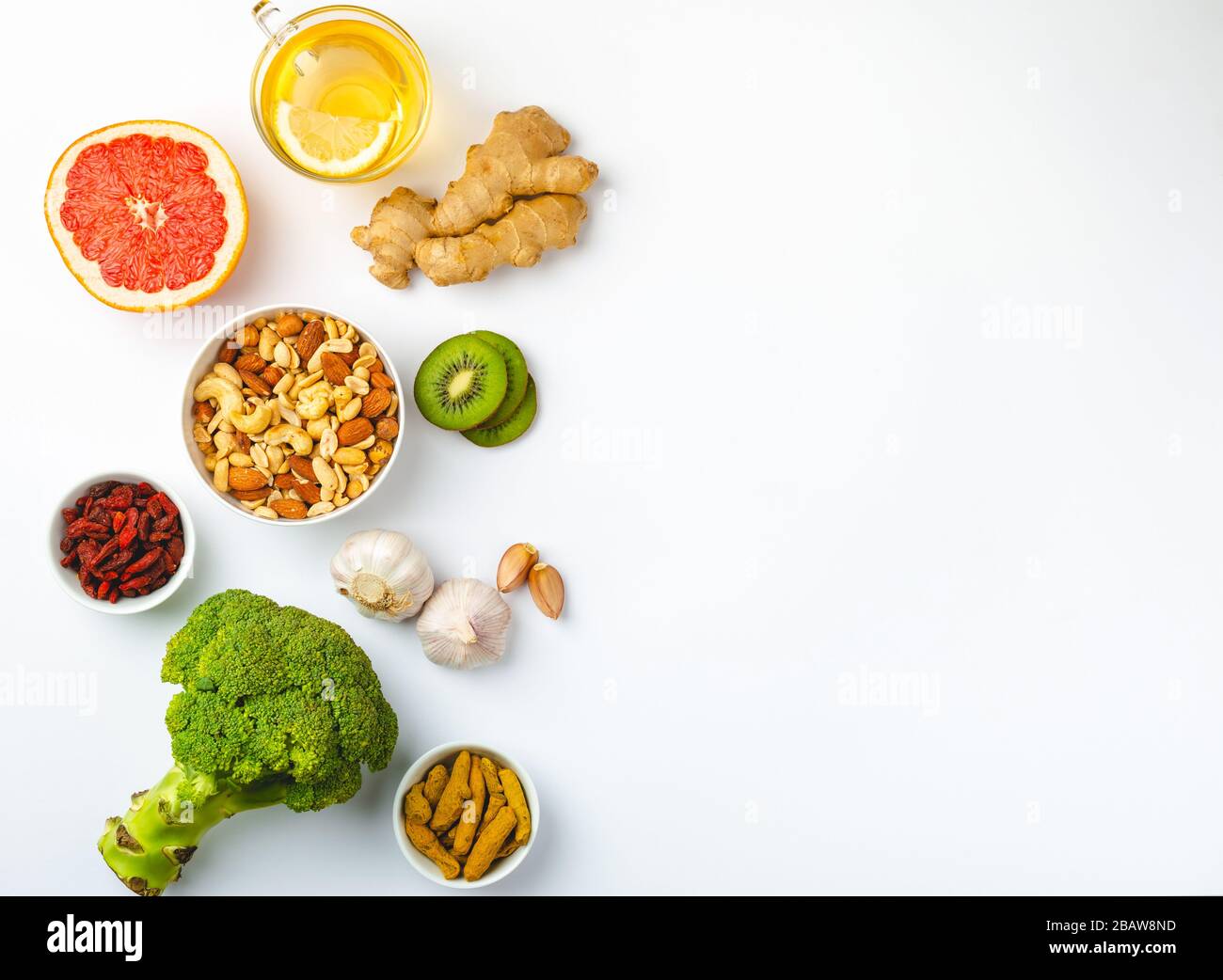 Food for good immunity Stock Photo Alamy