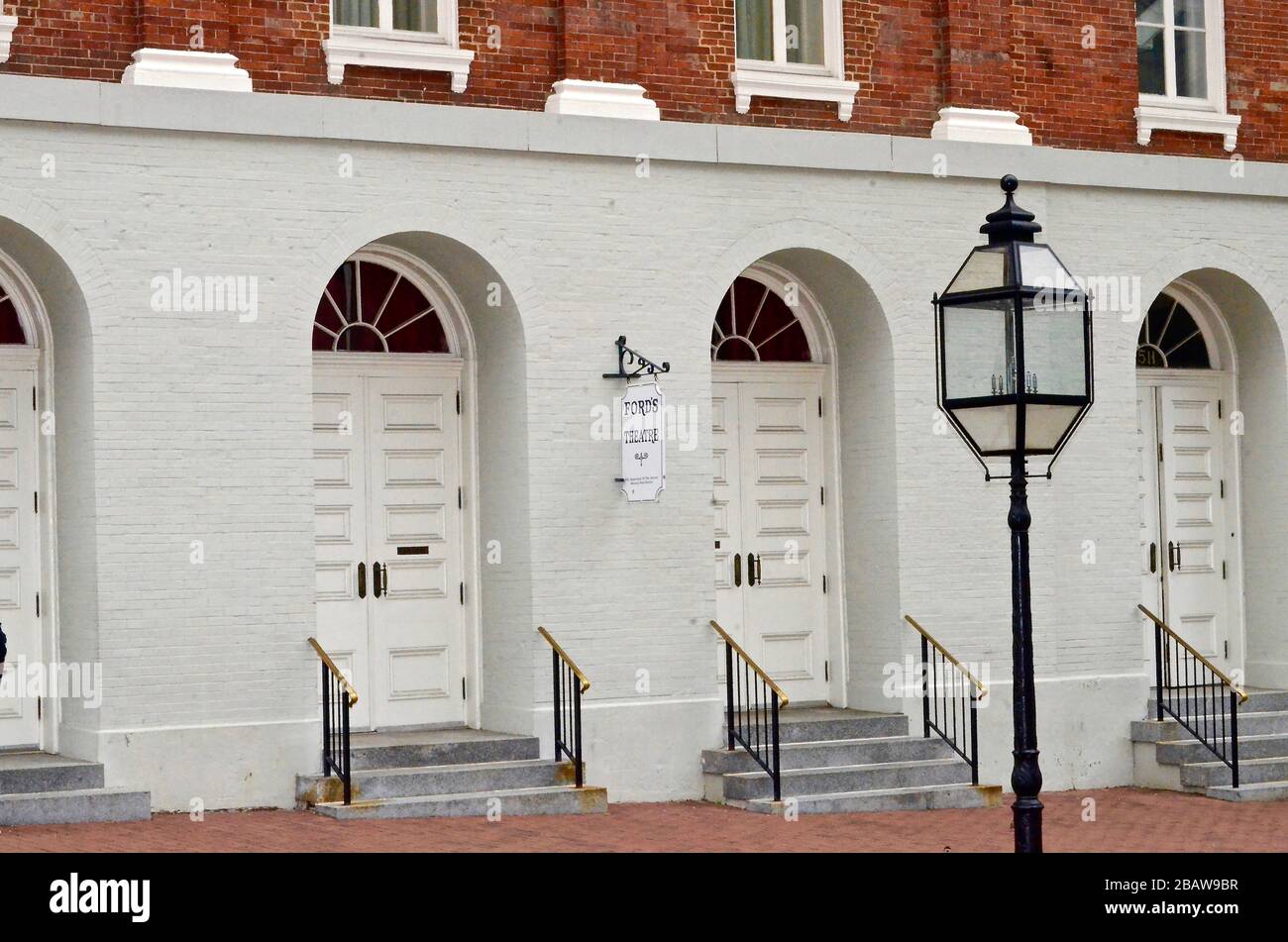 Fords theatre in the US capital, history of a legend Stock Photo