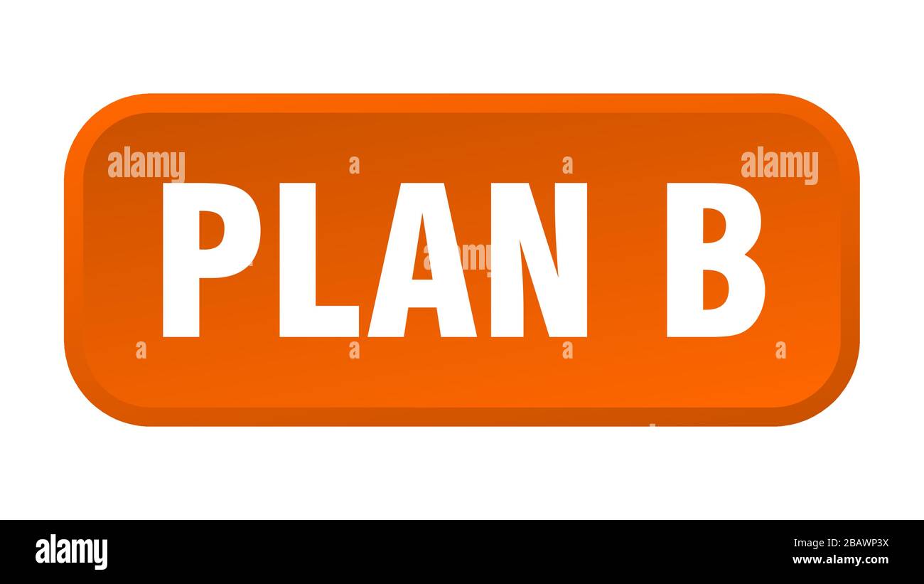 plan b button. plan b square 3d push button Stock Vector Image & Art ...