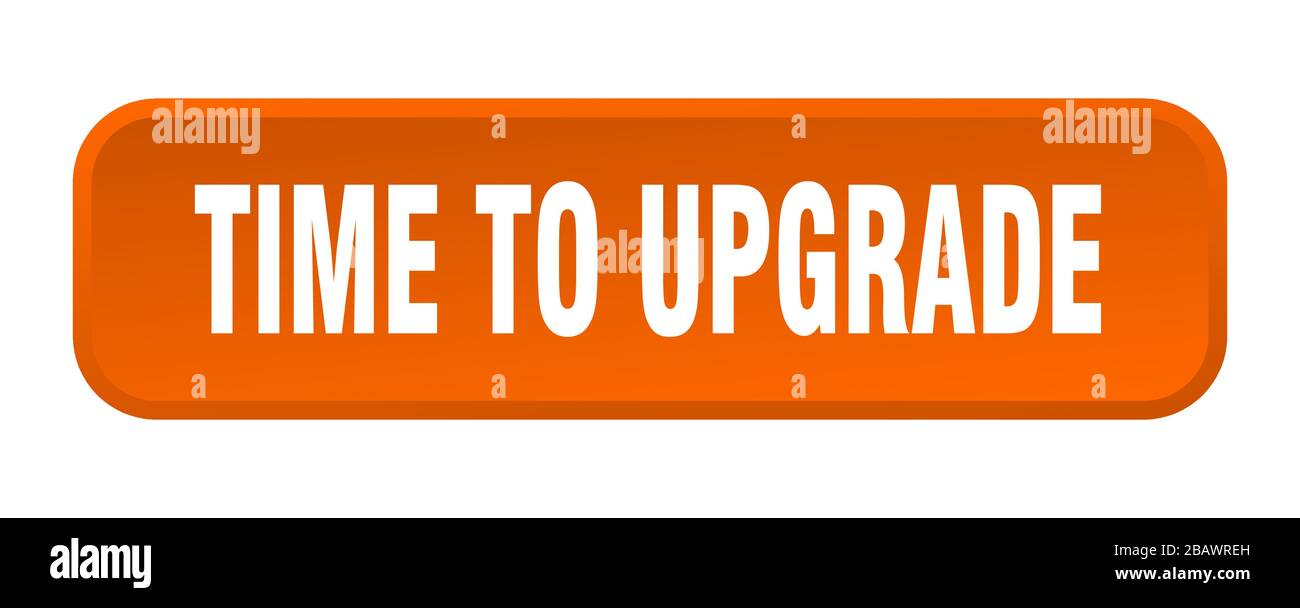 Time upgrade sign square Stock Vector Images - Alamy