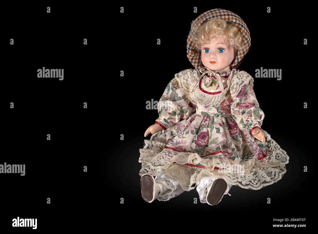 Bisque doll (Porcelain doll Stock Photo - Alamy