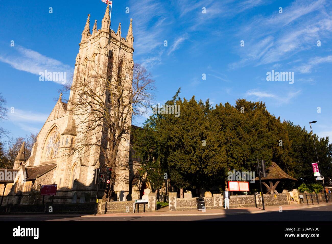 St George's Church, Beckenham, London, UK Stock Photo