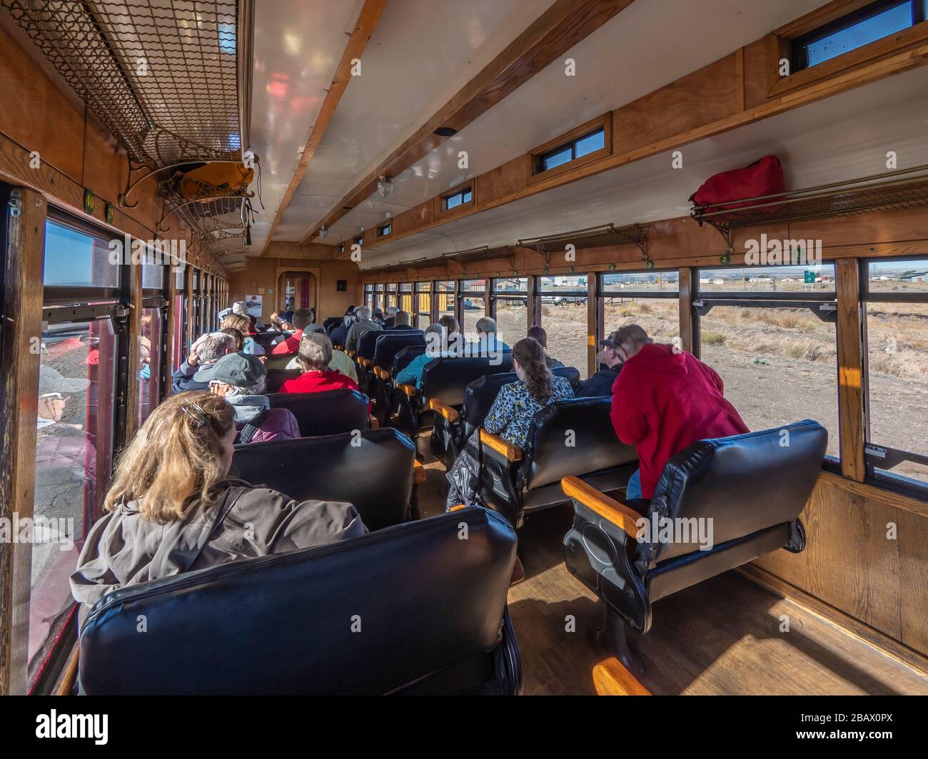 Coachclass car, Cumbres & Toltec Scenic Railroad between Chama, New