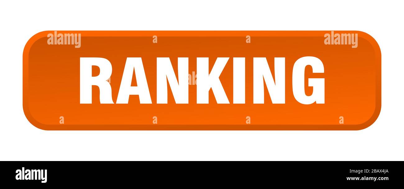 ranking button. ranking square 3d push button Stock Vector Image & Art ...