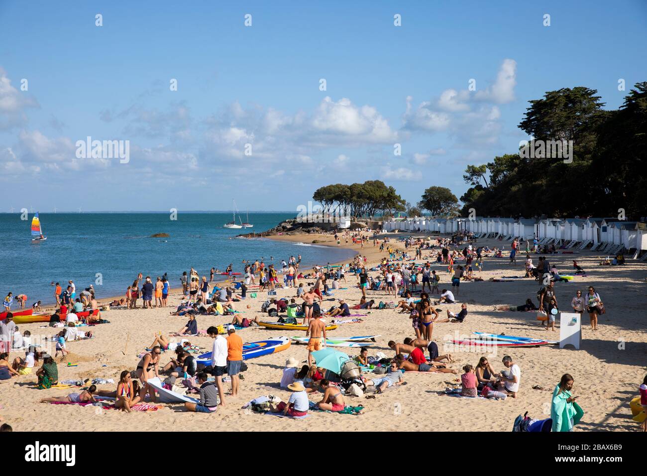 Plage des Dames, Noirmoutier, France Stock Photo - Alamy
