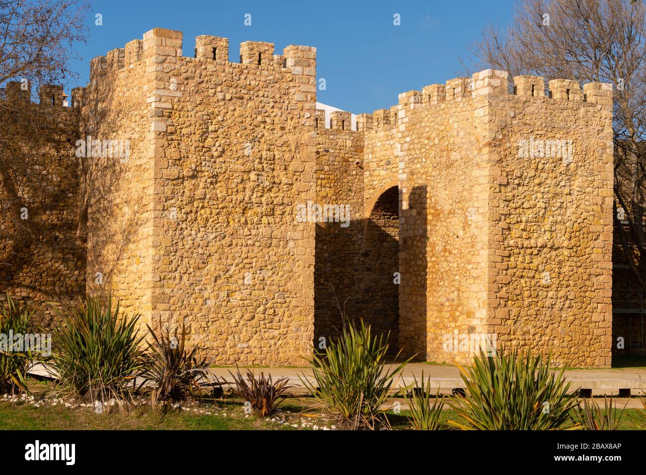 Governor's Castle (Castelo dos Governadores) in Lagos, Portugal Stock Photo