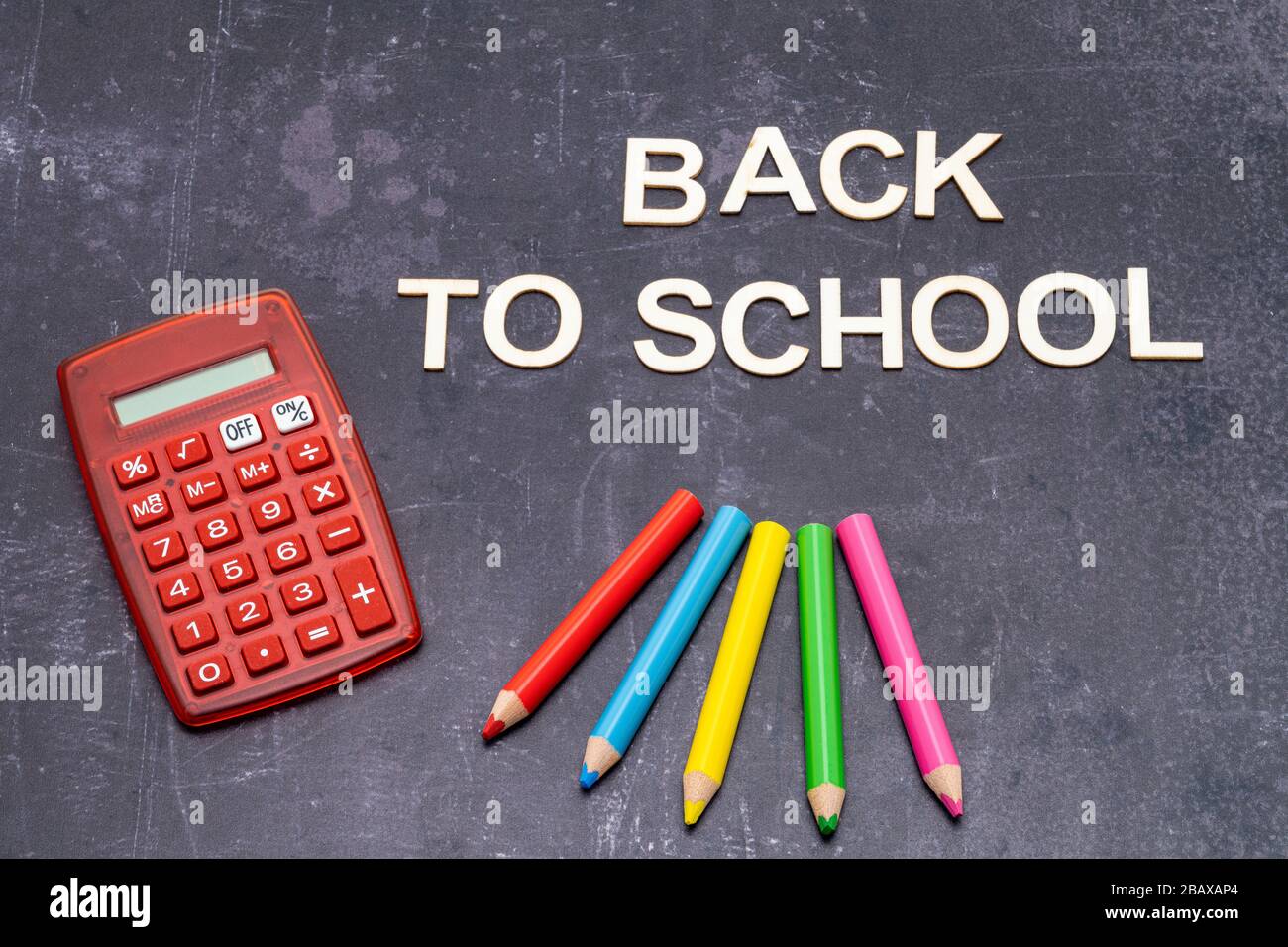 Back to school - education concept Stock Photo - Alamy