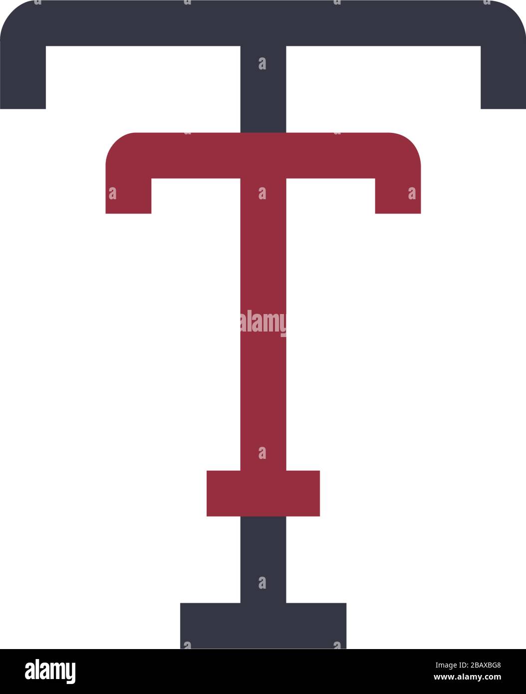 TT logo, letter T and T monogram logo design template. Stock Vector ...