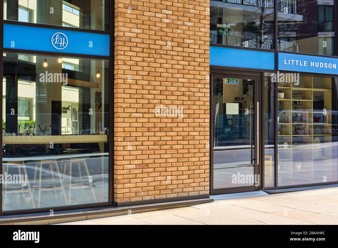 Local cafe restaurant closed due to national government social