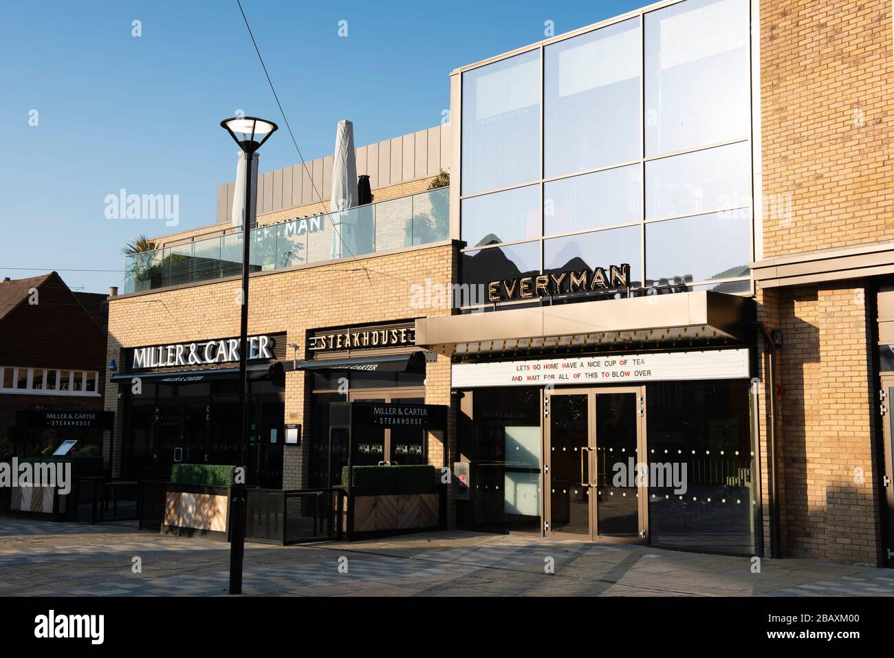 The Everyman Cinema in Piries Place, Horsham, West Sussex, England, UK