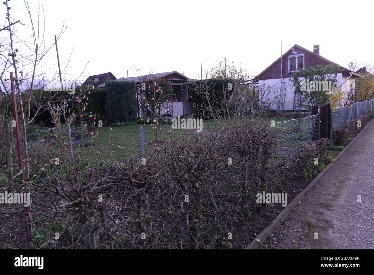 Lindener Alpen in Linden,Hannover. Stock Photo