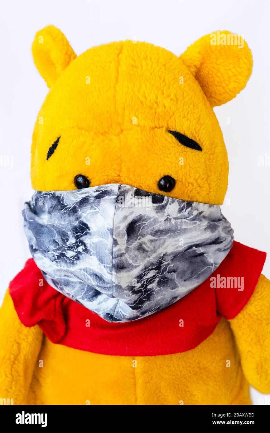 teddy bear in yellow colour