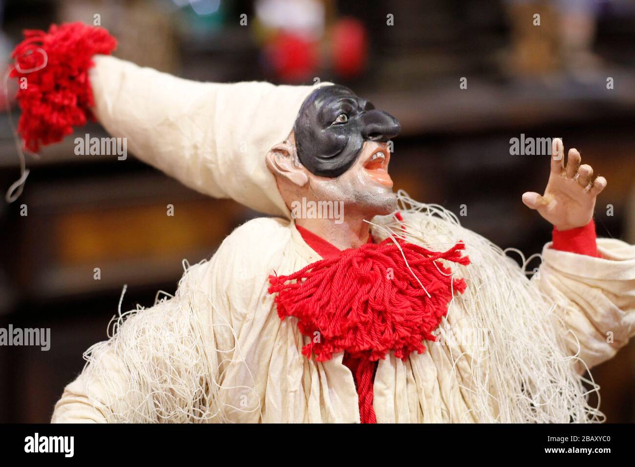 Pulcinella costume hi-res stock photography and images - Alamy