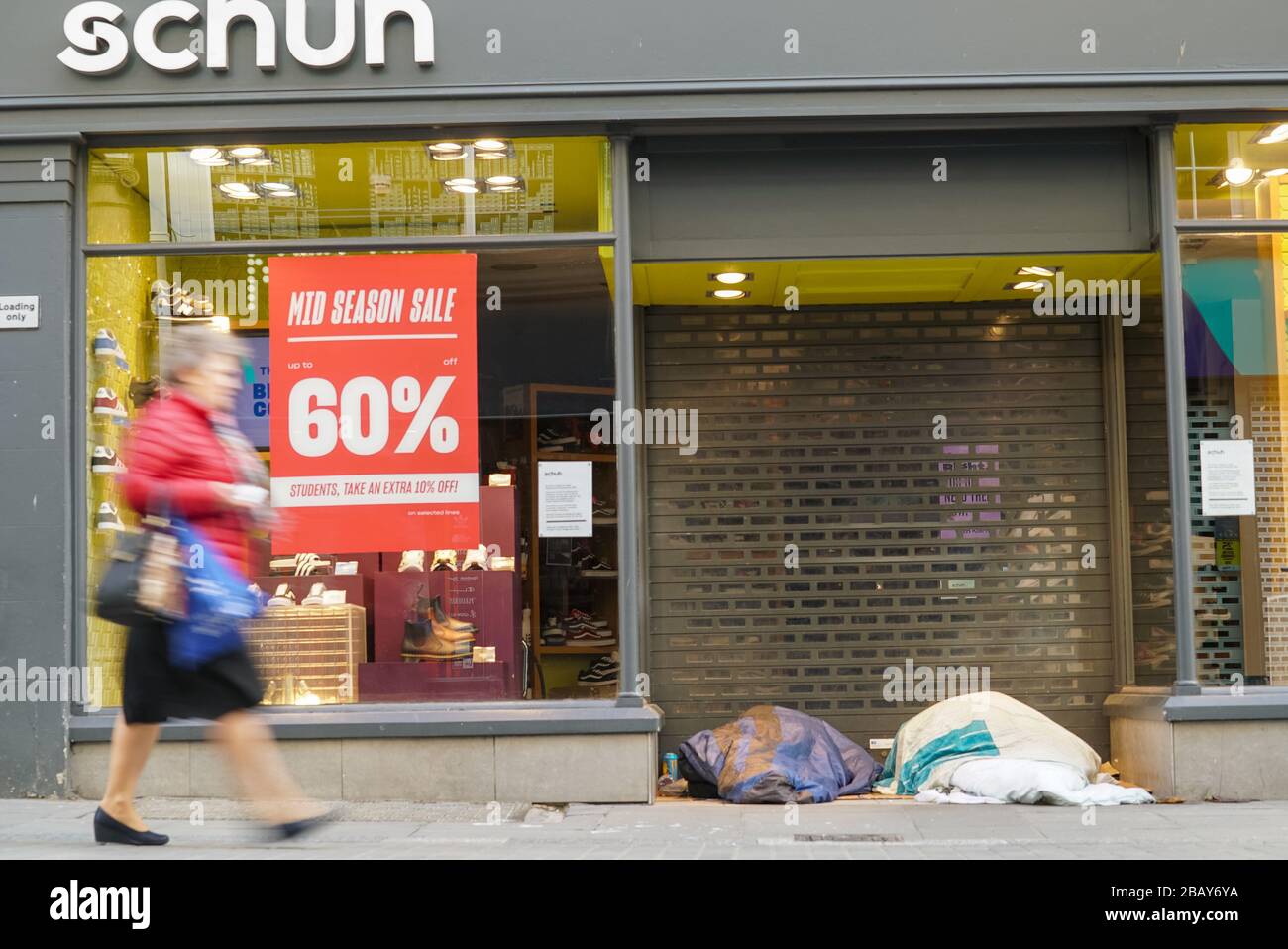 Homeless in Bath During COVID19 Pandemic Stock Photo Alamy