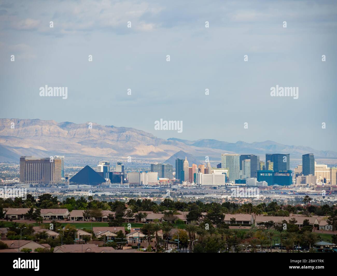 Macdonald Ranch Views Las Vegas, MAR 29, 2020 - Beautiful residence area of MacDonald Ranch ...