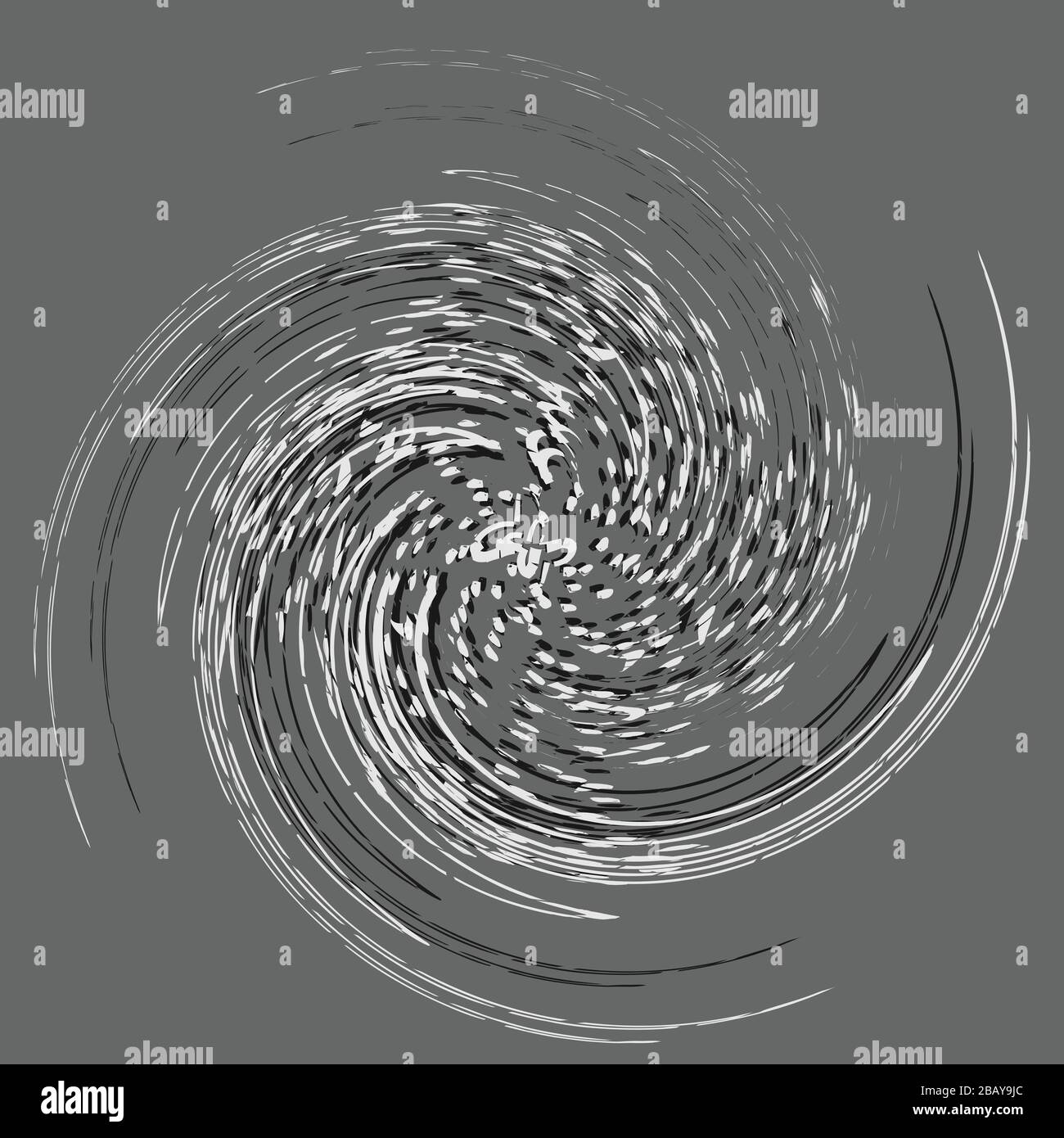 Vortex Smearing Radius of curvature Black and White Stock Photos & Images - Alamy