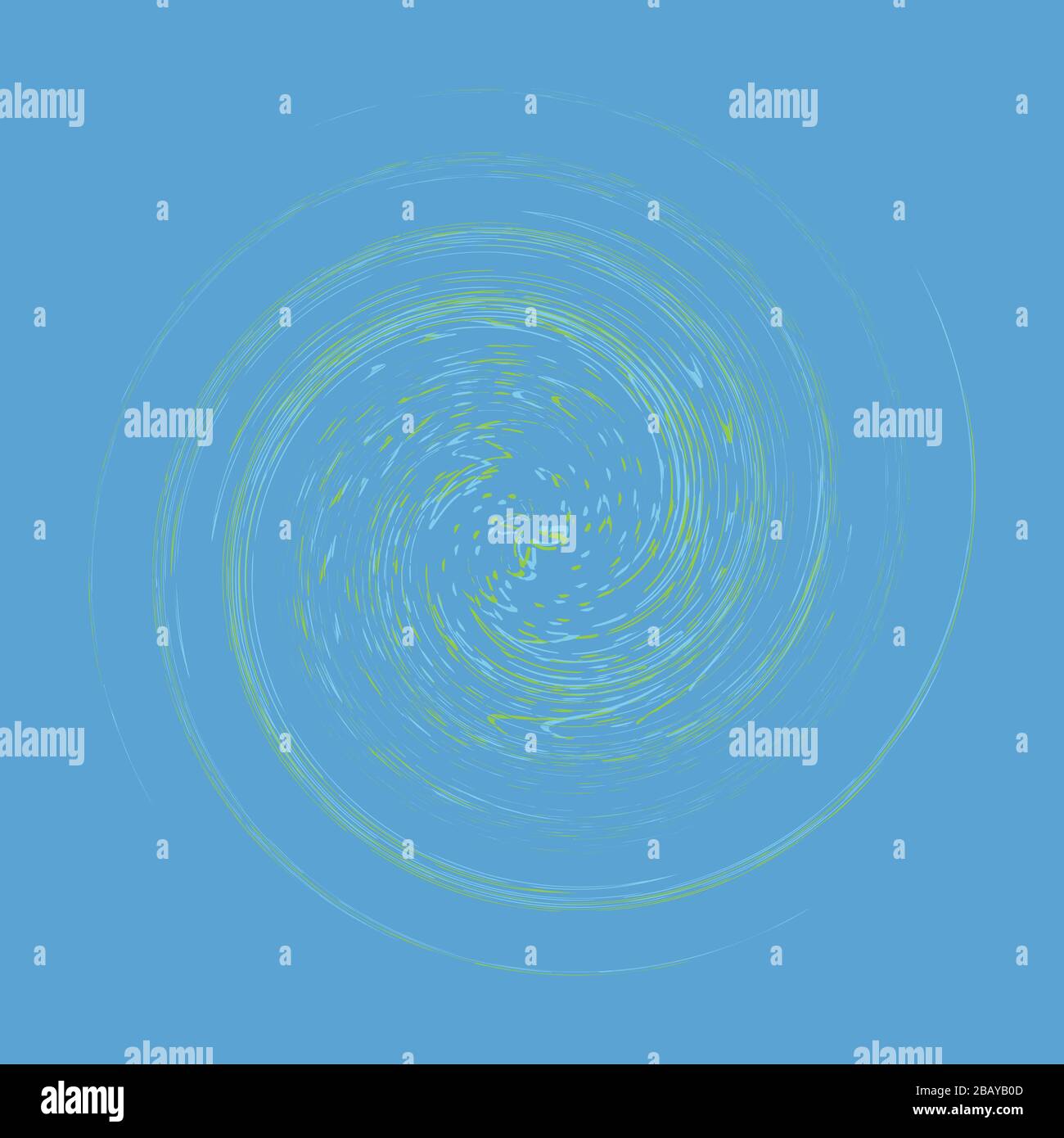 tricolor curly, coil, gyration volute shape. twine vortex rotating in ...