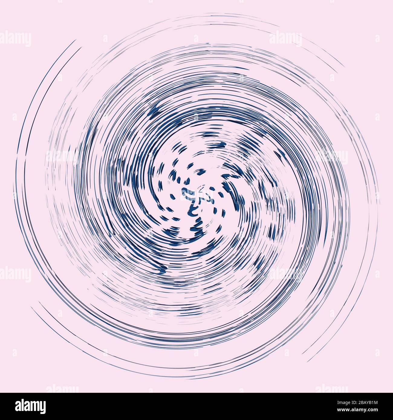 tricolor curly, coil, gyration volute shape. twine vortex rotating in ...