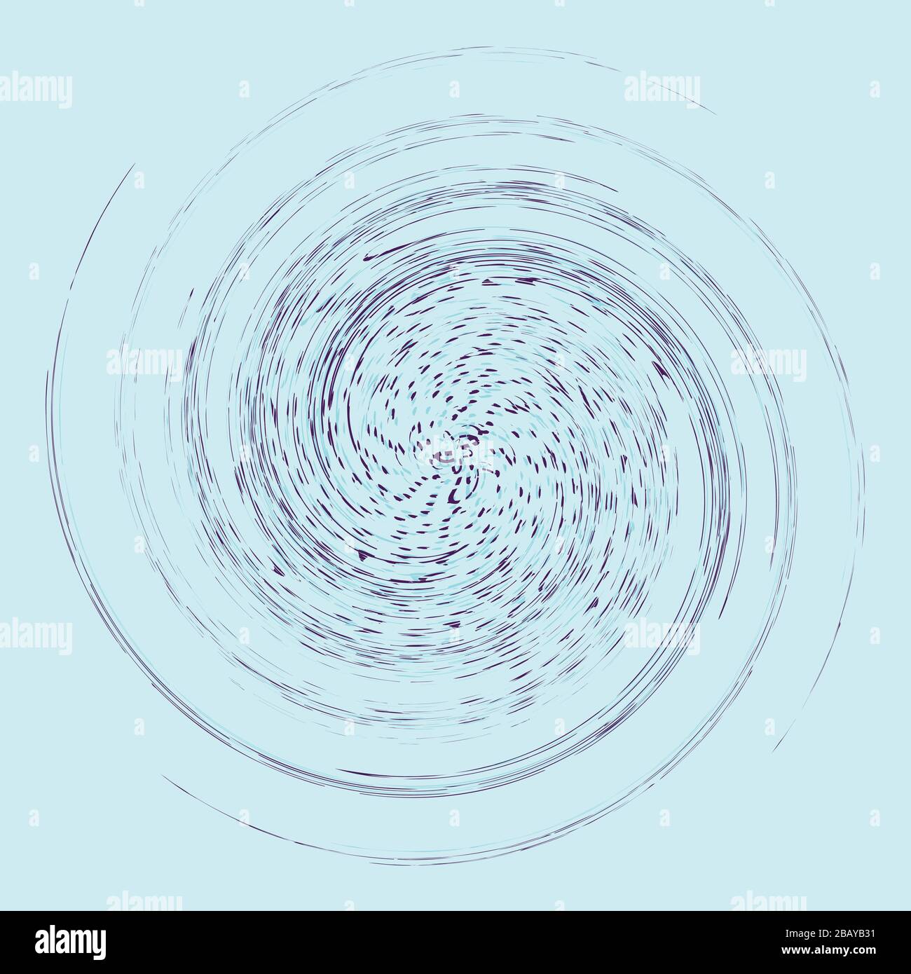 tricolor curly, coil, gyration volute shape. twine vortex rotating in ...