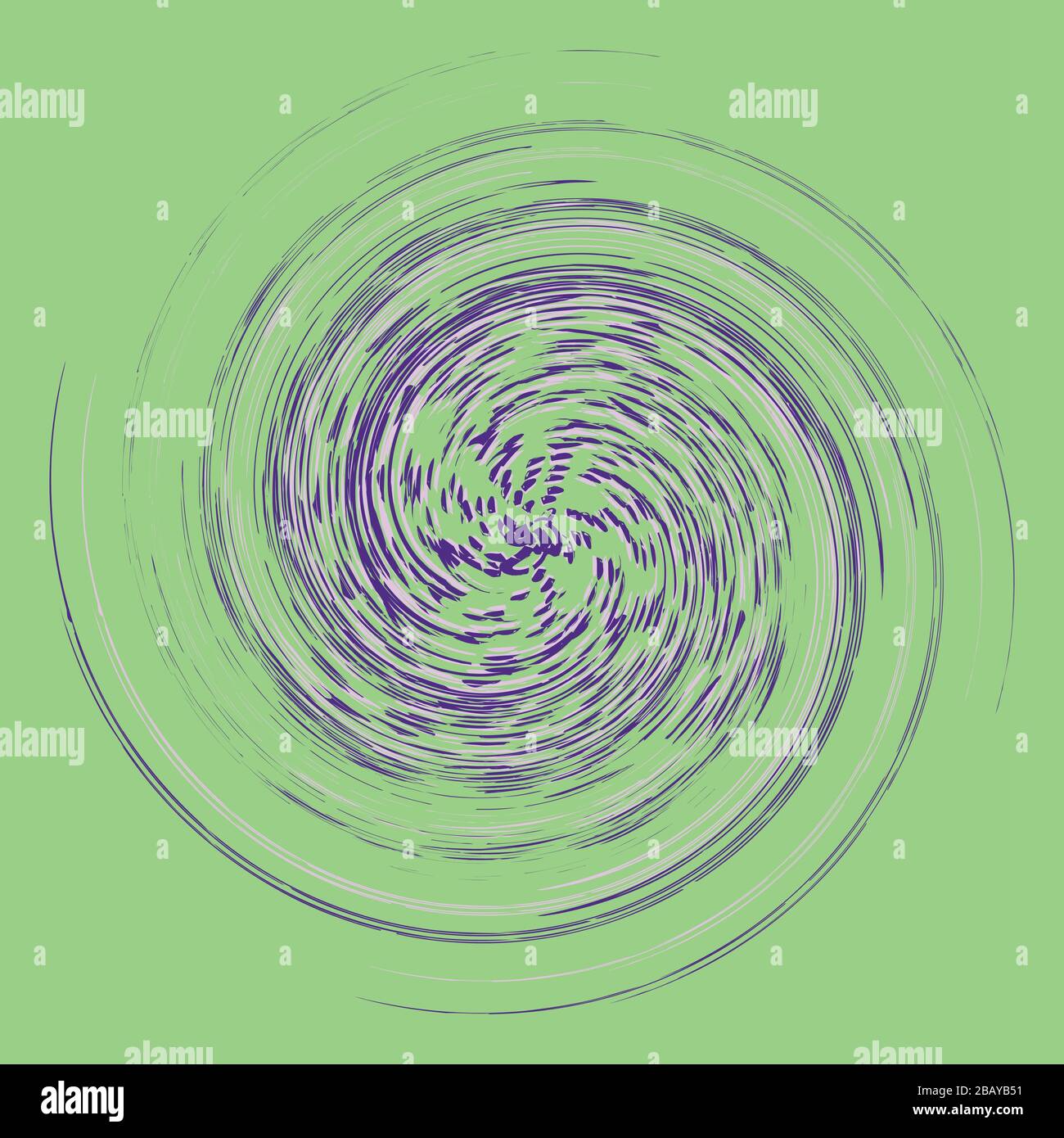 tricolor curly, coil, gyration volute shape. twine vortex rotating in ...