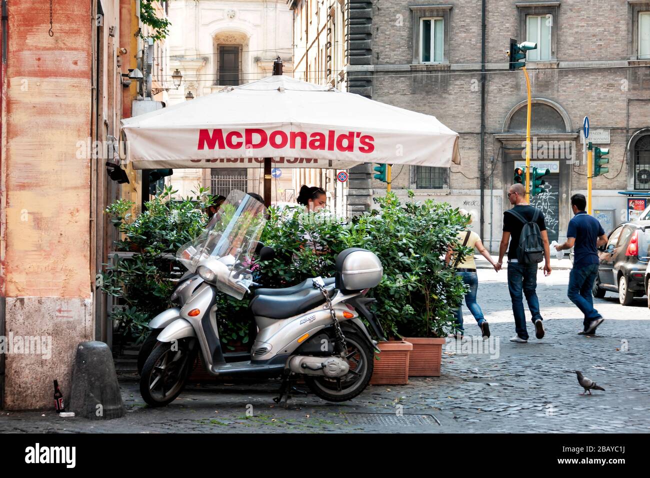 Italy mcdonalds hi-res stock photography and images - Alamy
