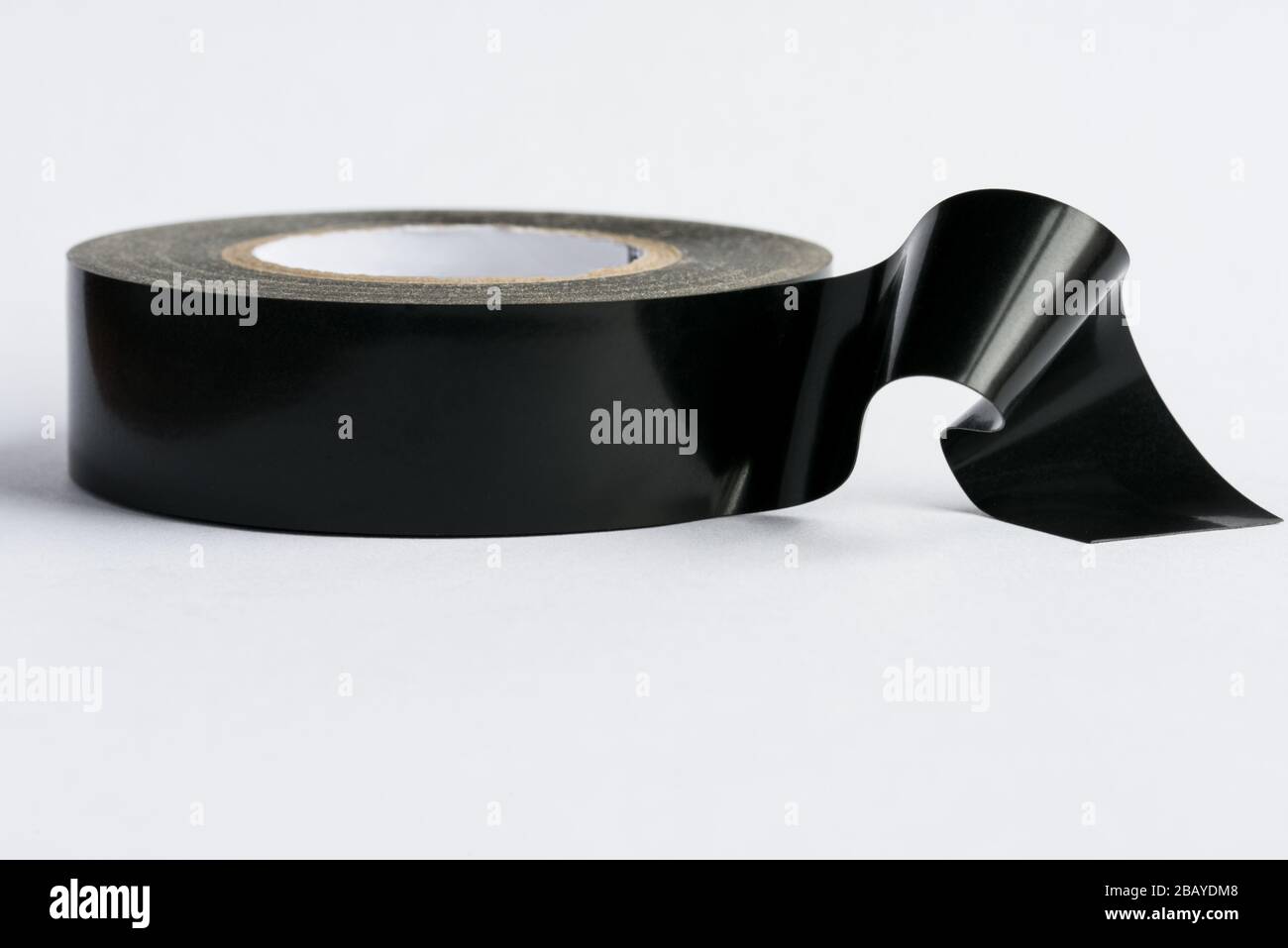Black Vinyl Electrical Tape Stock Photo Alamy