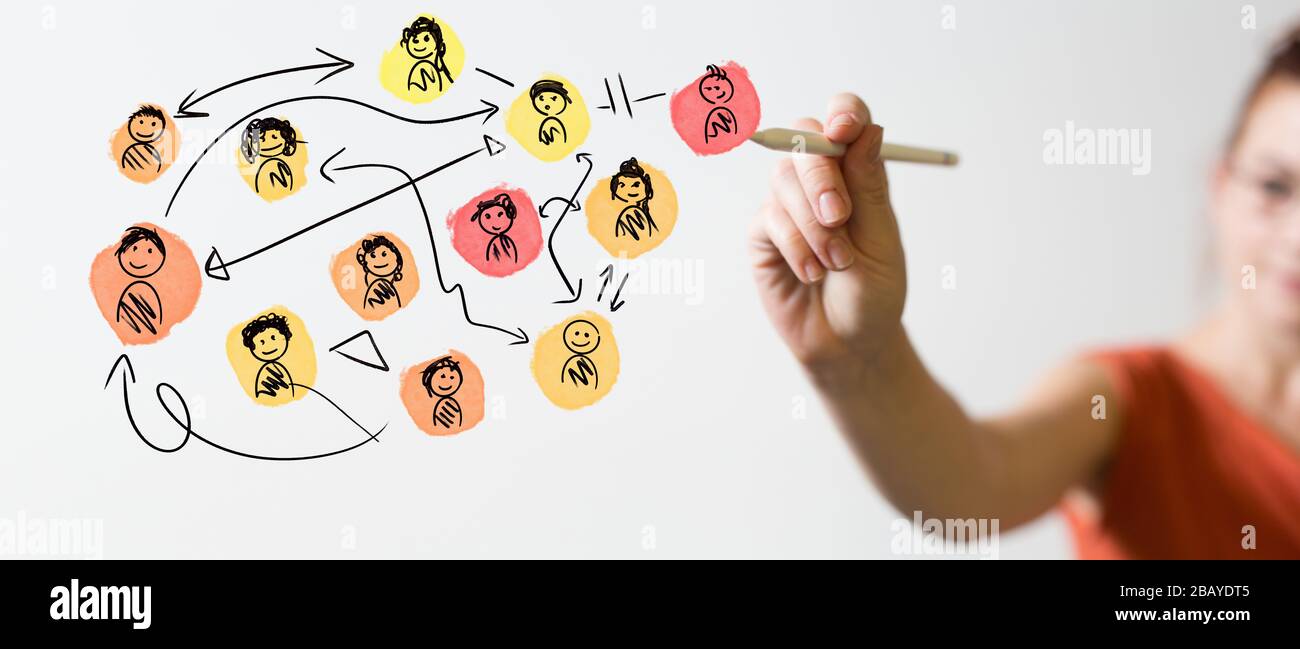 A internet net and data digital concept Stock Photo