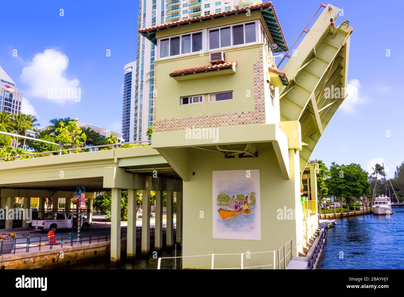 Bridge draw drawbridge florida hi-res stock photography and images - Alamy