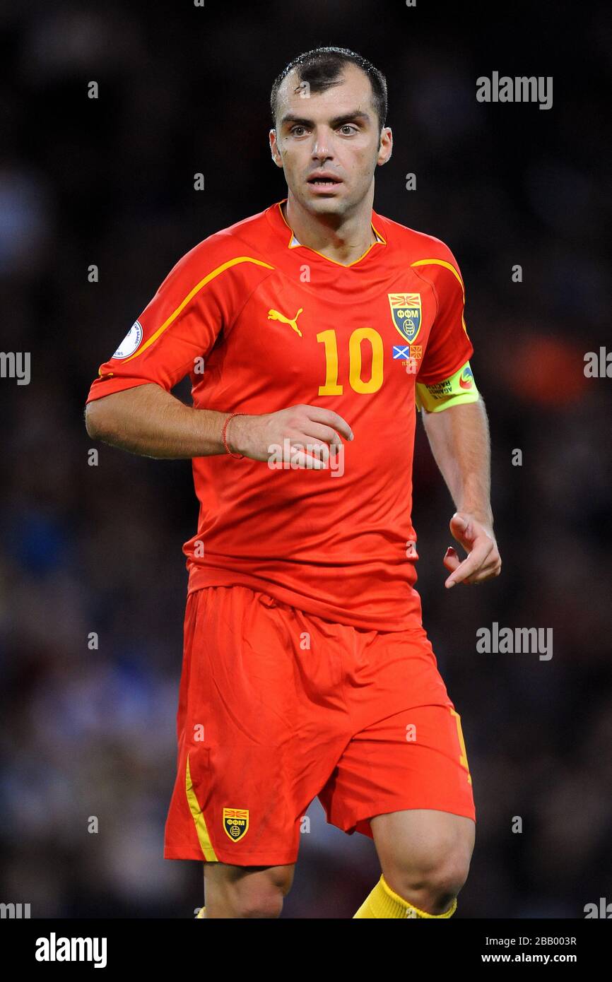 Goran Pandev, Macedonia Stock Photo