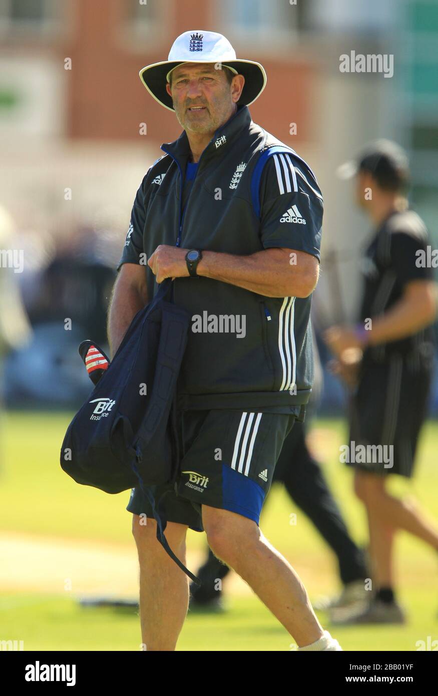 England's batting coach Graham Gooch Stock Photo Alamy