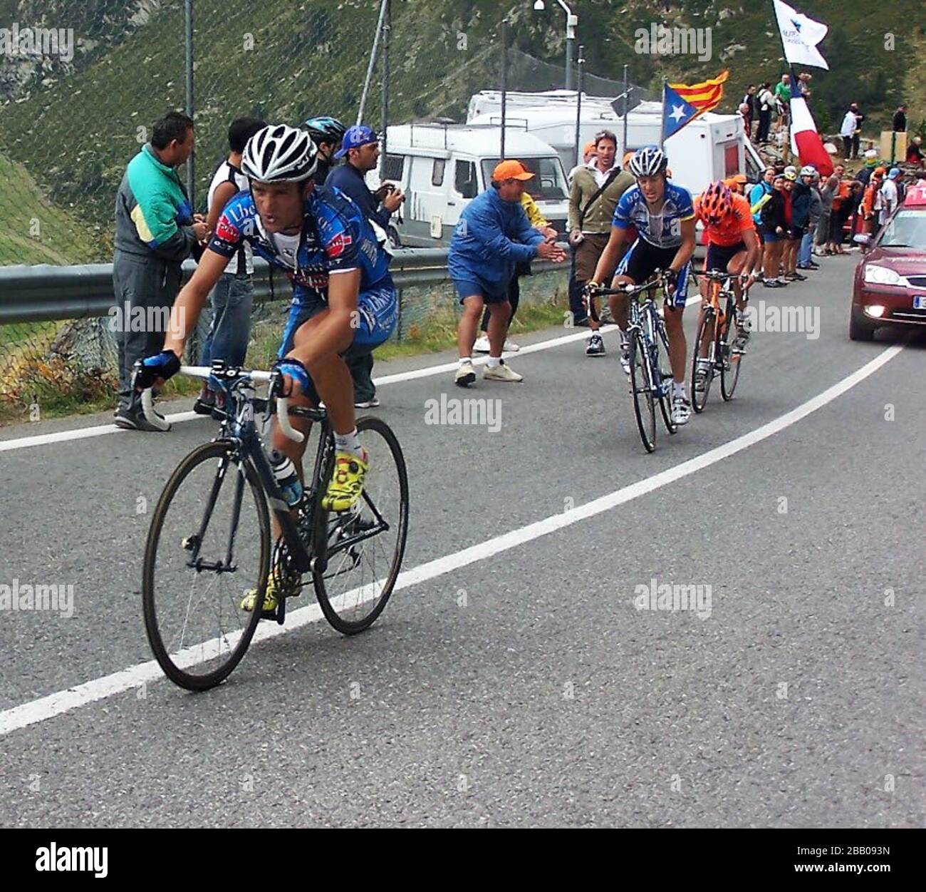 Michele Scarponi of Liberty Seguros  during theTour d'Espagne 2005 cycling race, La Vall d'en Bas - Ordino-Arcalis on September 05, 2005 in  Ordino-Arcalis, France - Photo Laurent Lairys / DPPI Stock Photo