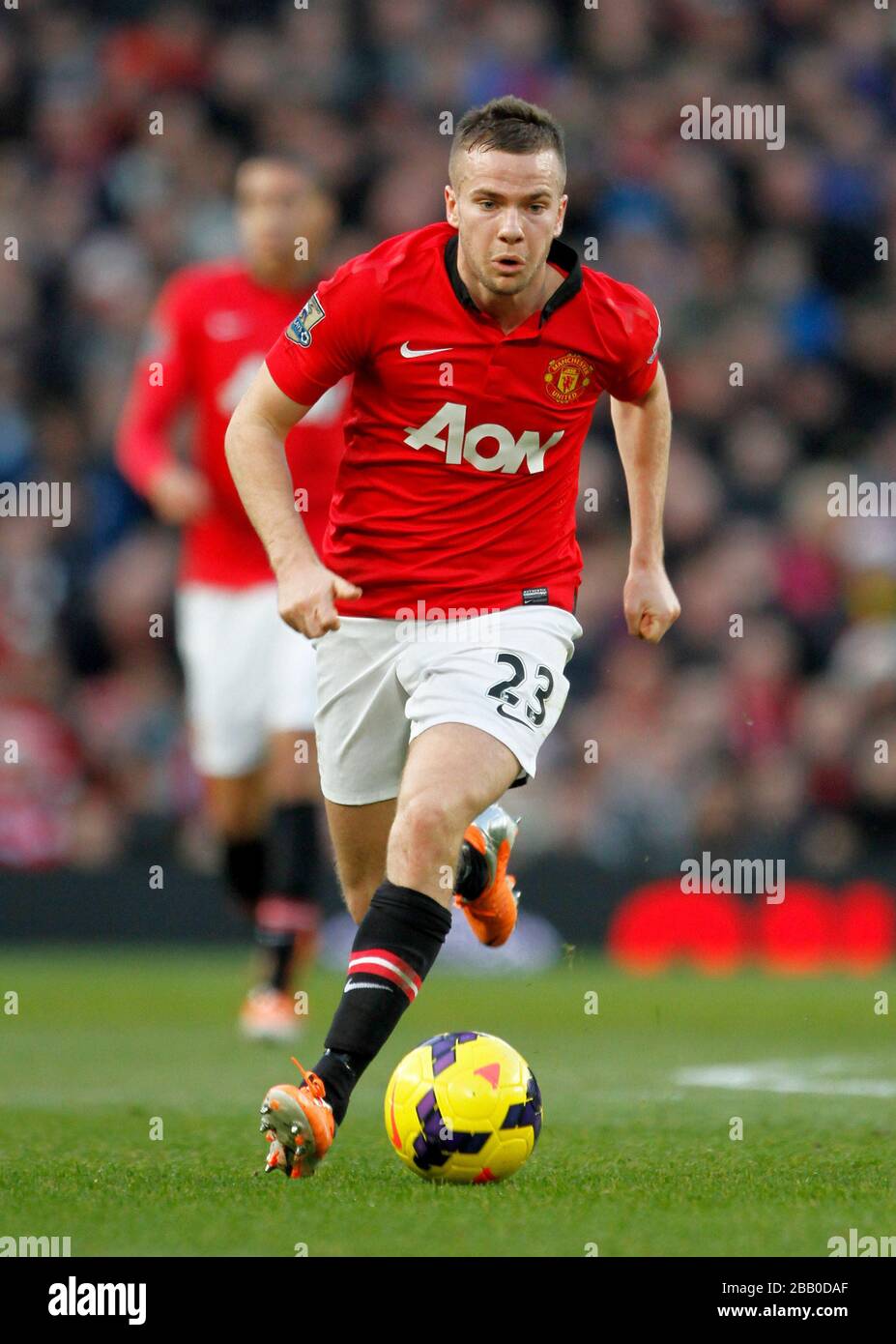 Manchester United's Tom Cleverley Stock Photo Alamy