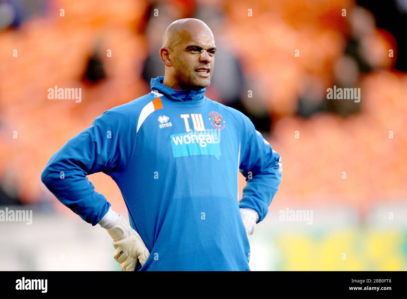 Tony Warner, Blackpool Stock Photo Alamy
