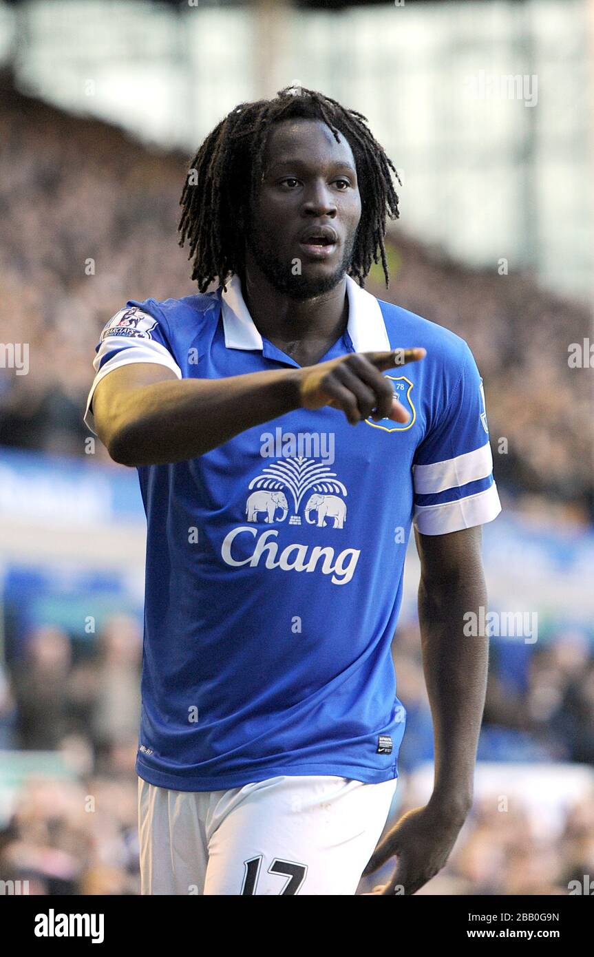 Romelu Lukaku, Everton Stock Photo