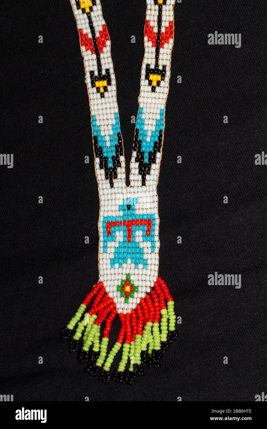 Native American beadwork. Stock Photo