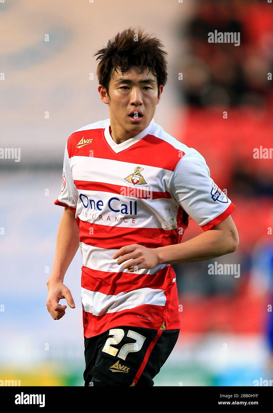 Suk-Young Yun, Doncaster Rovers Stock Photo