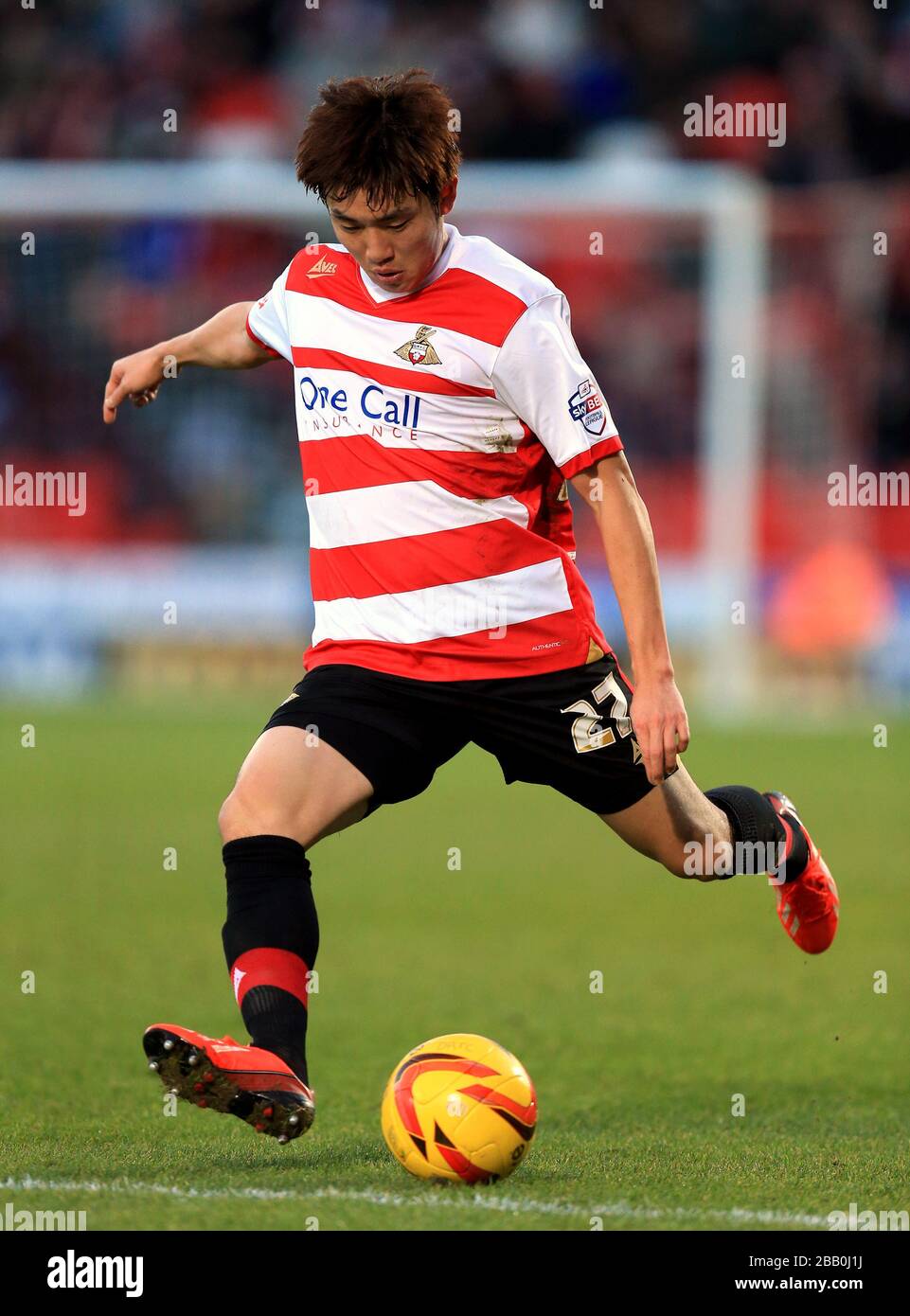 Suk-Young Yun, Doncaster Rovers Stock Photo