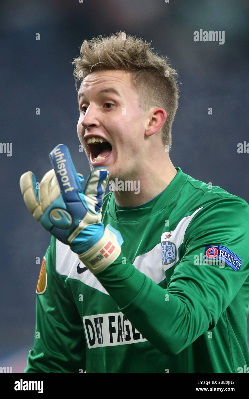 Frederik Ronnow, Esbjerg goalkeeper Stock Photo
