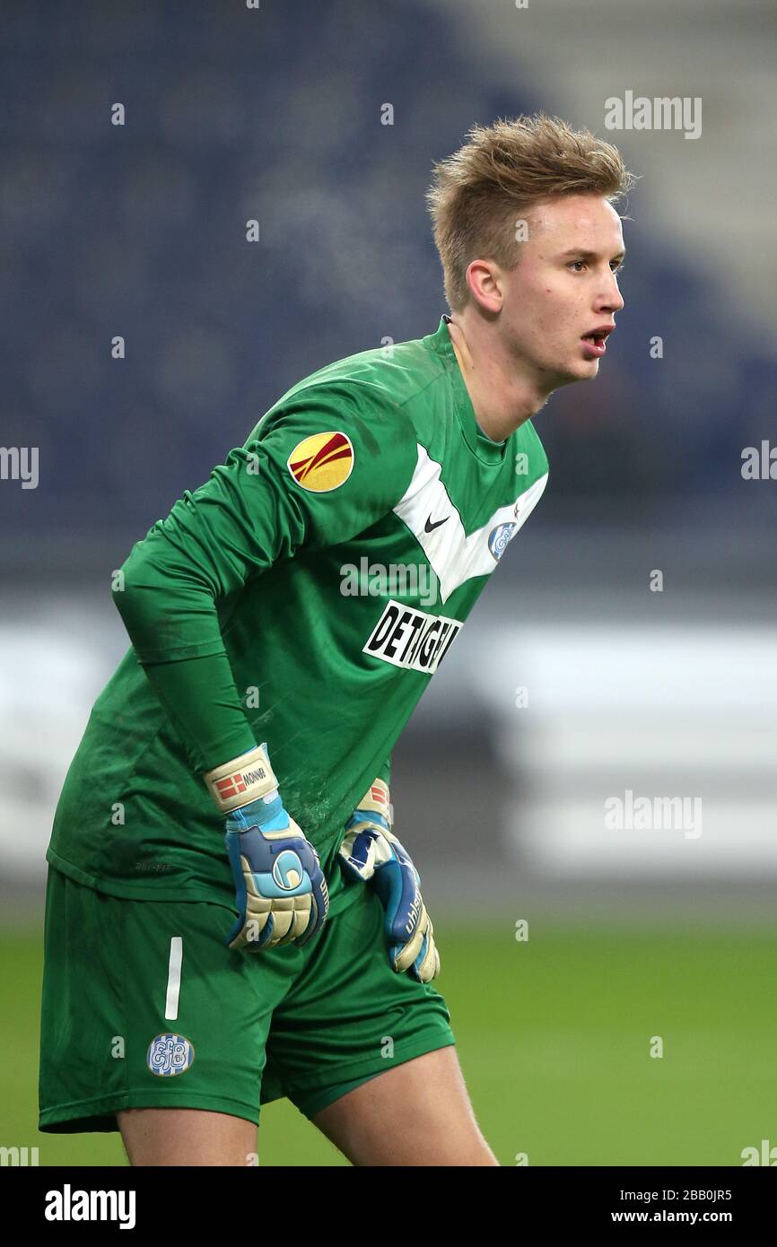 Frederik Ronnow, Esbjerg goalkeeper Stock Photo