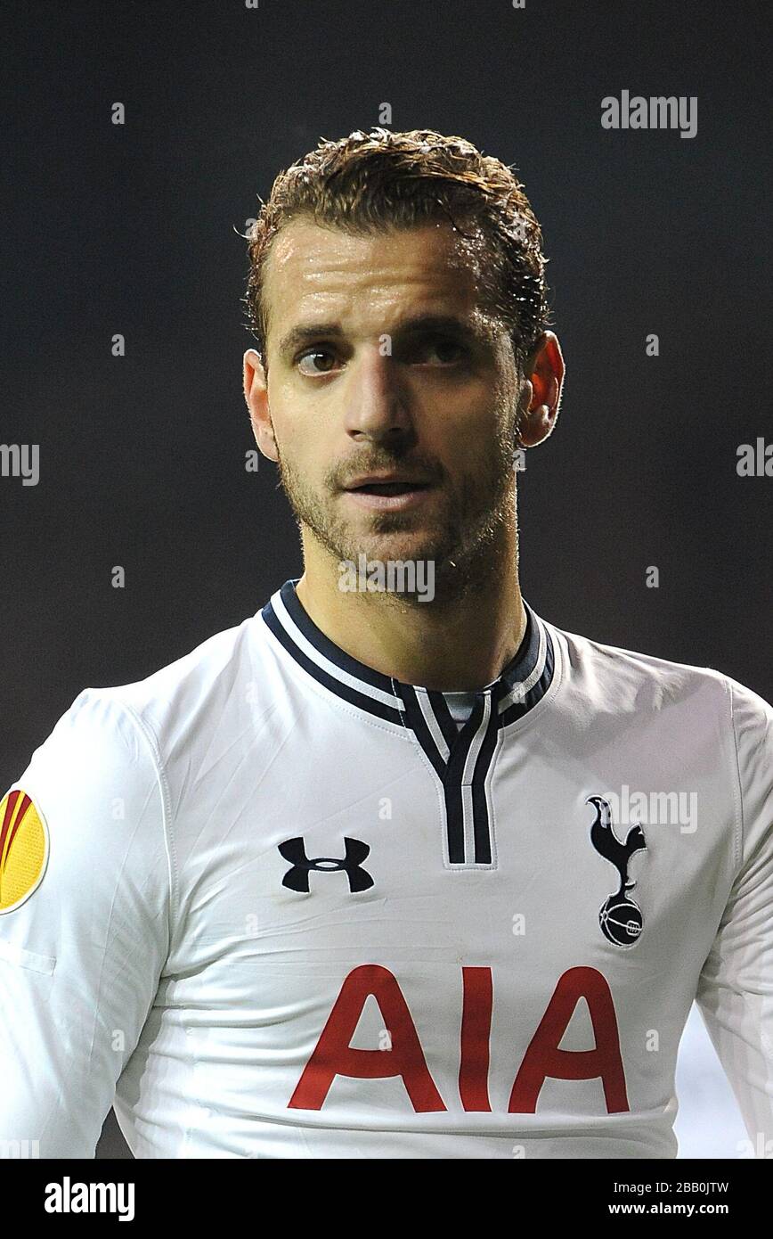 Roberto Soldado, Tottenham Hotspur Stock Photo