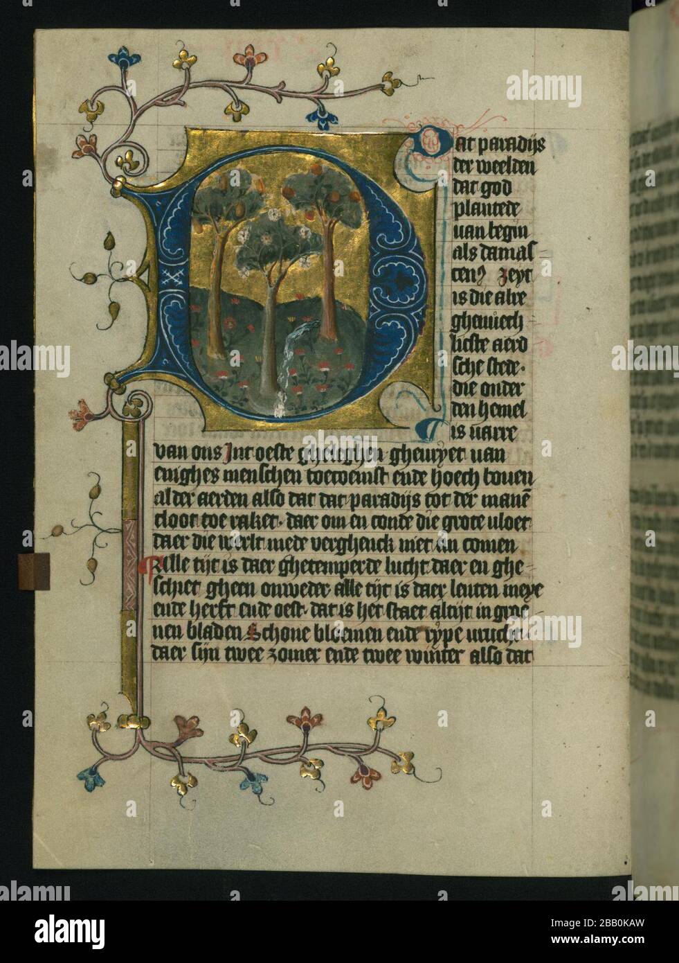 Earthly Paradise English This Folio From Walters Manuscript W 171 Depicts The Earthly Paradise Between 1400 And 1404 Date Qs P571 1400 00 00t00 00 00z 8 P1319 1400 00 00t00 00 00z 9 P1326 1404 00 00t00 00 00z 9 Middle Agesera Qs P2348 Q12554