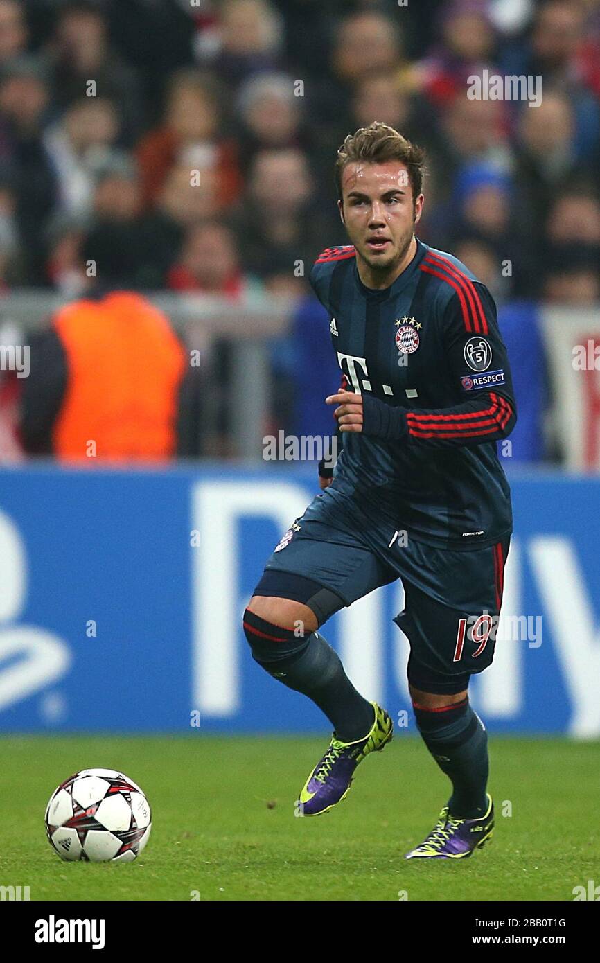 Mario Gotze, Bayern Munich Stock Photo Alamy