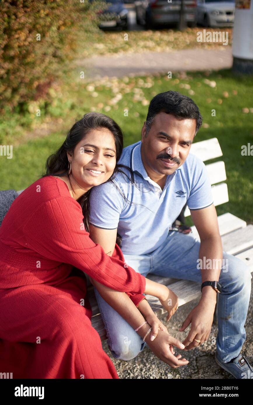 Indian couple. Tegernsee, Bavaria, Germany Stock Photo - Alamy