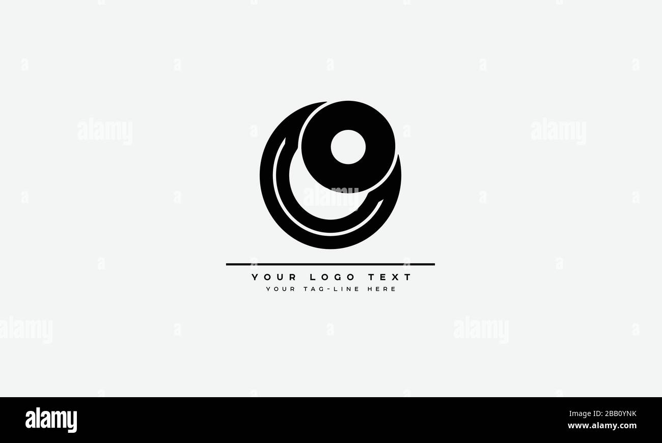 Abstract Logo O and OO Alphabet Letters Stock Vector Image & Art Alamy