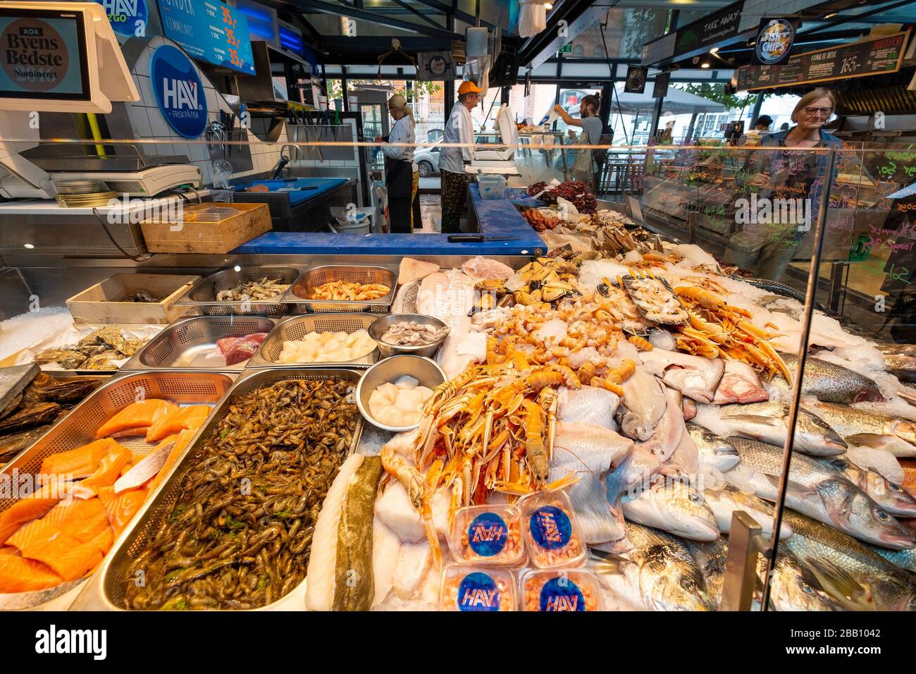 Fish market copenhagen denmark in hires stock photography and images